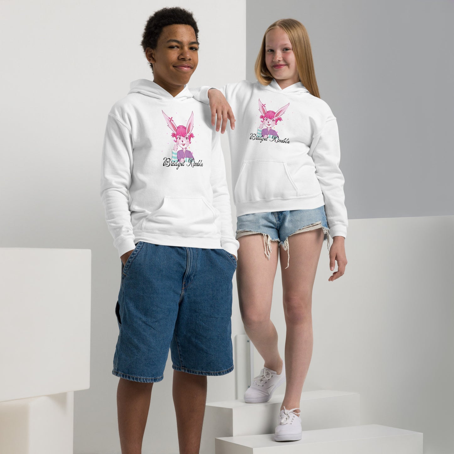 Bridget Kimble - Youth heavy blend hoodie - Bridget Kimble
